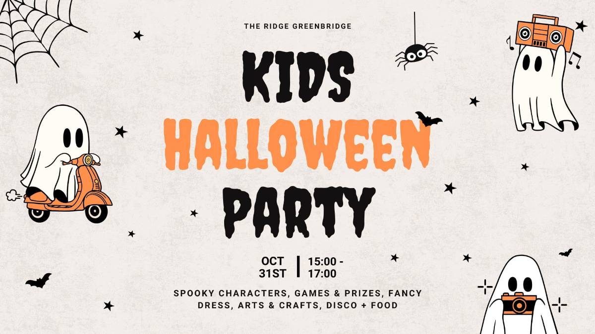 Kids Halloween Party event at The Ridge
