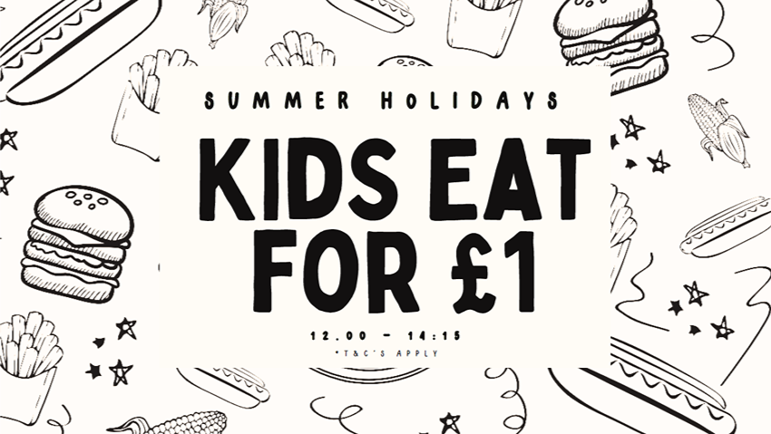 Kids eat for &pound;1 at The Ridge
