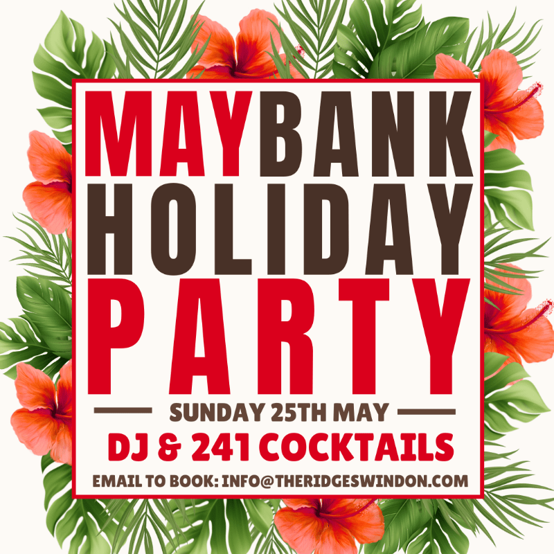 May bank holiday party at The Ridge