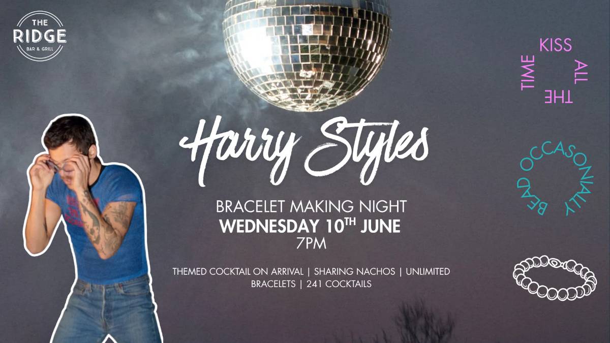 Harry Styles Bracelet Making event at The Ridge